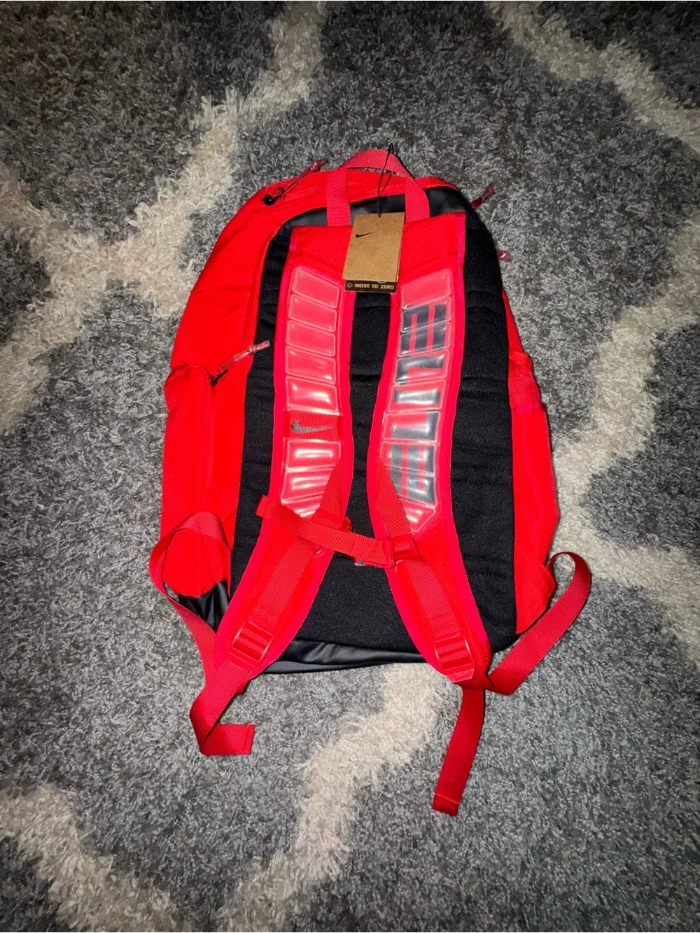 Nike Elite Men's Red and Black Backpack
